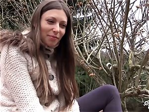 QUEST FOR orgasm - molten Ukrainian babe fingers herself
